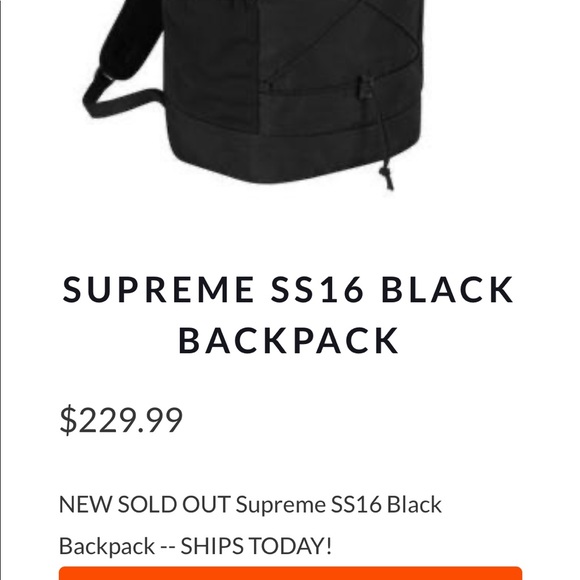 Supreme bag original price is 229 - Picture 3 of 4